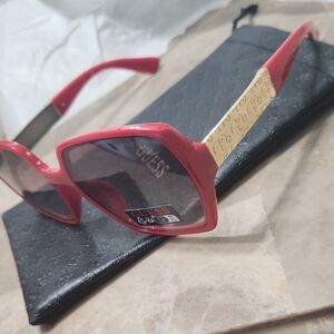 Guess Bold Red Sunglasses